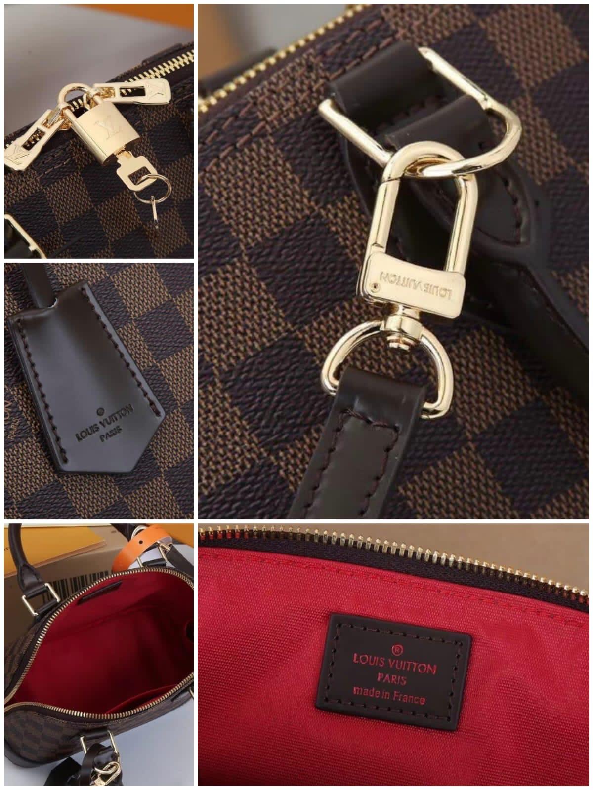 Louis Vuitton-Inspired Alma Mini Women’s Bag – Mini (Brown Checkbox)