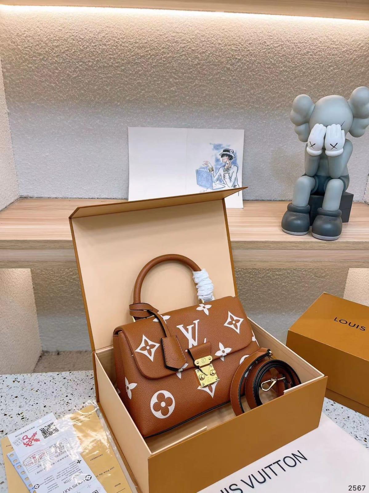 Louis Vuitton Madeleine MM - M45976 (White/Brown)