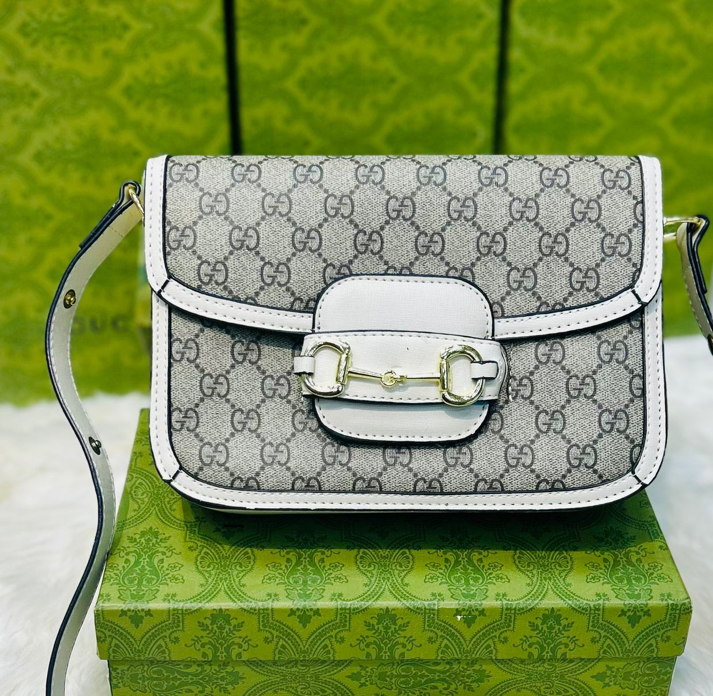 GUCCI Official-Inspired Model β AAA Quality Women Bag with Full Packaging(Off White)
