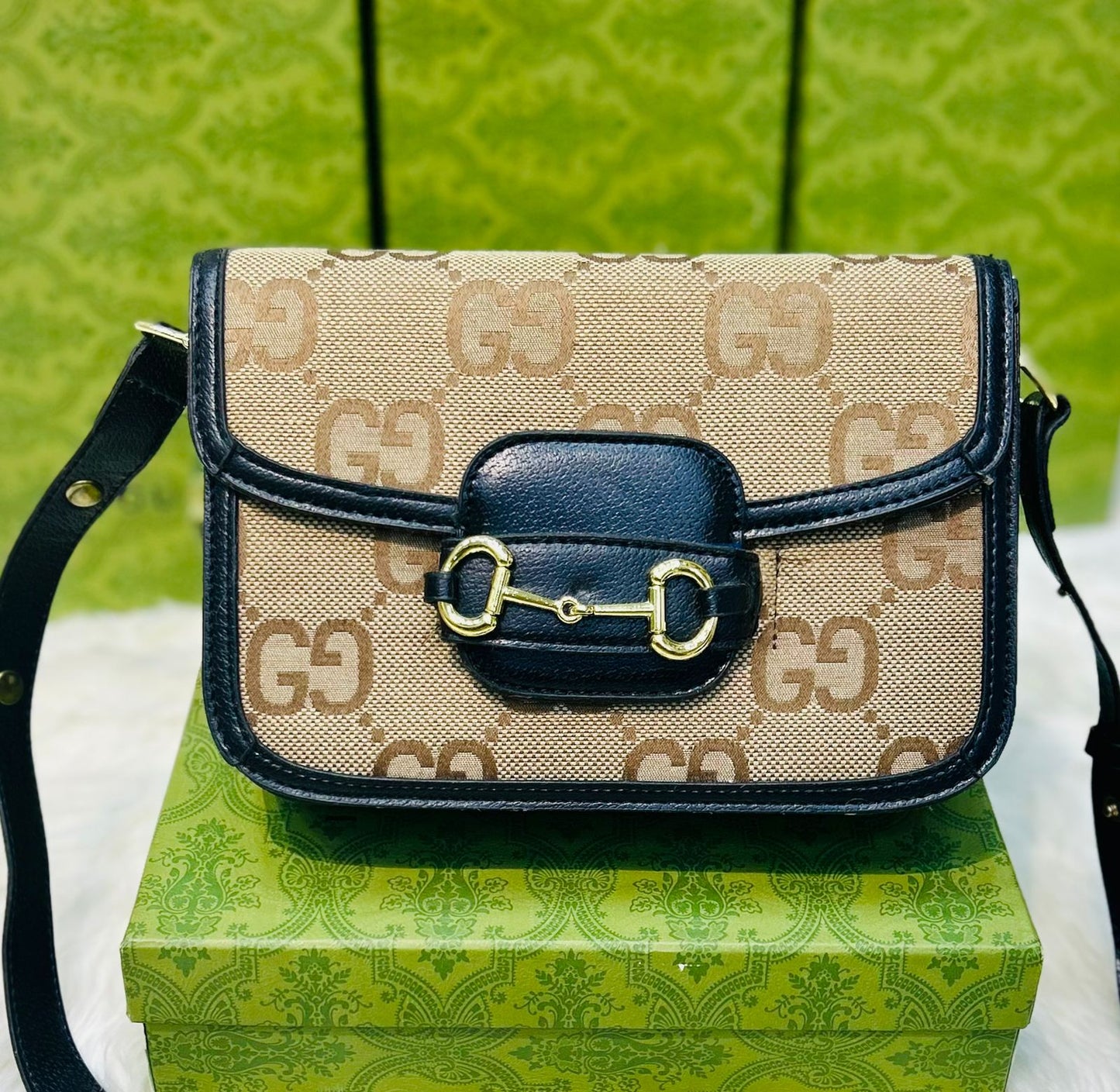 GUCCI Official-Inspired Model β AAA Quality Women Bag with Full Packaging(Brown)