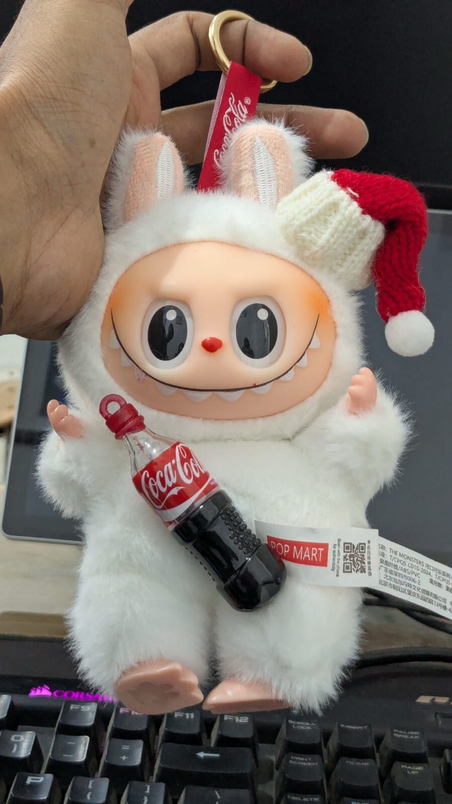Labubu Keychain β Cute Toy for Boys & Girls with Gift Box π