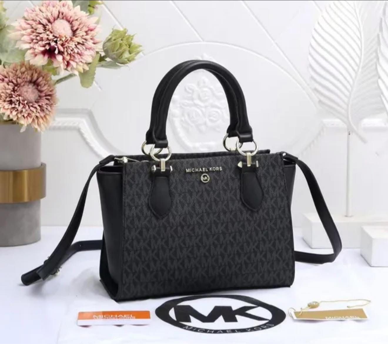 MICHAEL KORS-Inspired Handbag β Master Quality Women Bag with Full Branding & Accessories (Black)