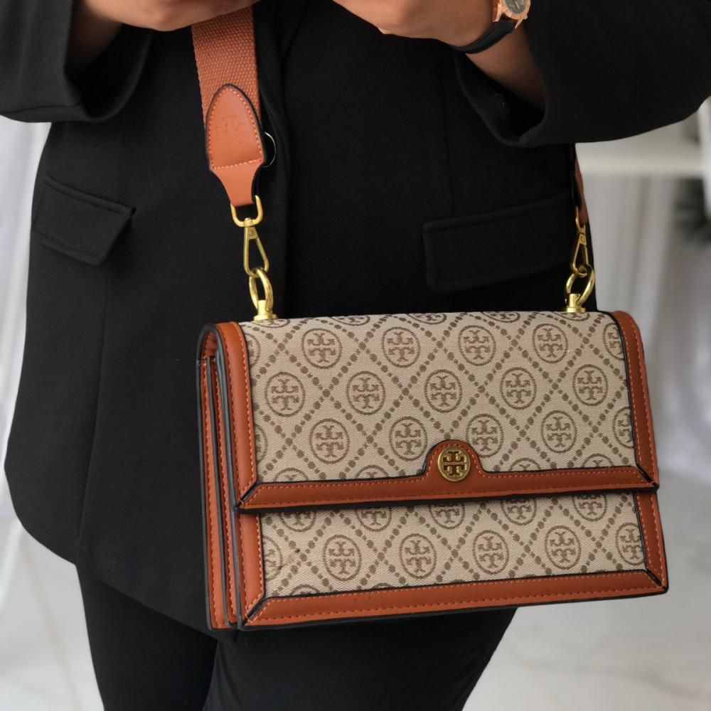 TORY BURCH – Cross Shoulder Women Bag (Brown)