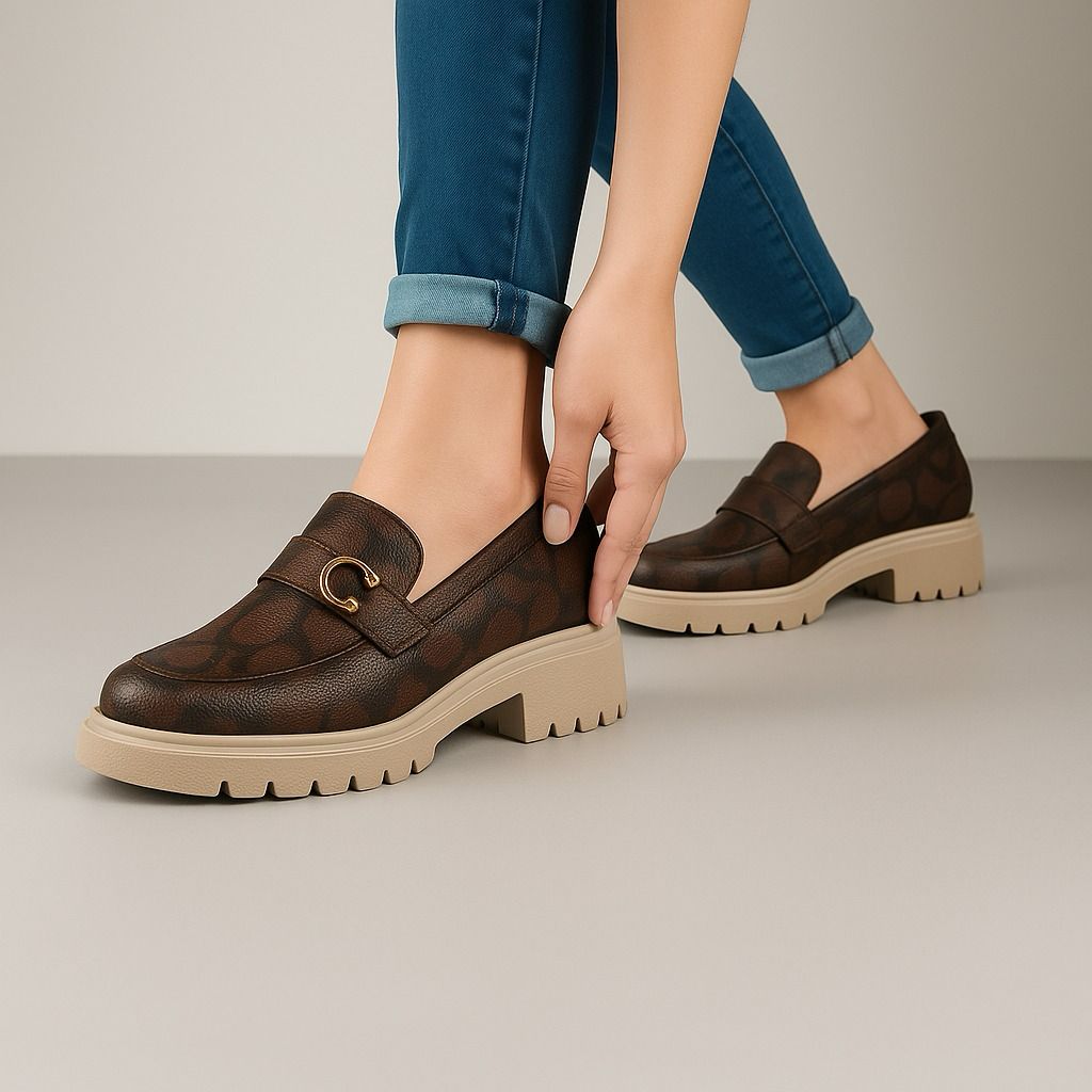 C-O-A-C-H RESTOCK – Women High Heels Shoes(Brown)