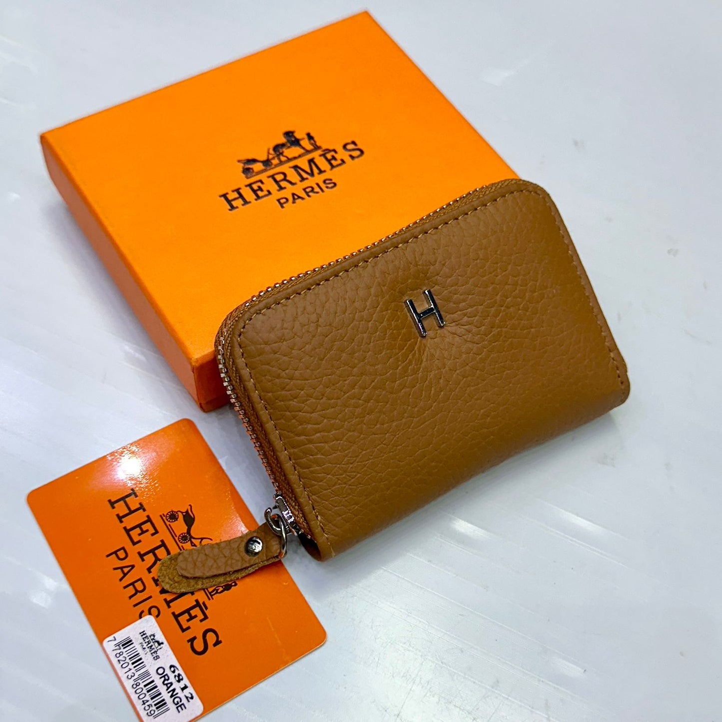 HermΓ¨s β Mini Wallets / Card Holders (Brown)
