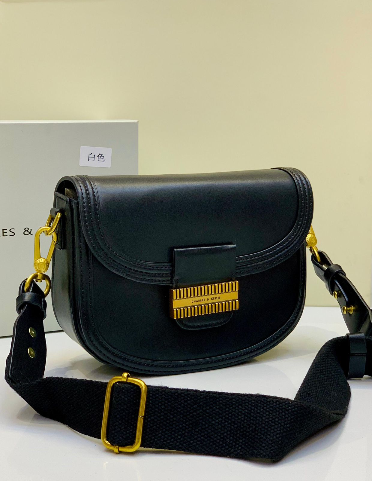 C-H-A-R-L-E-S & K-E-I-T-H New Design Premium Handbag for Women – (Black)