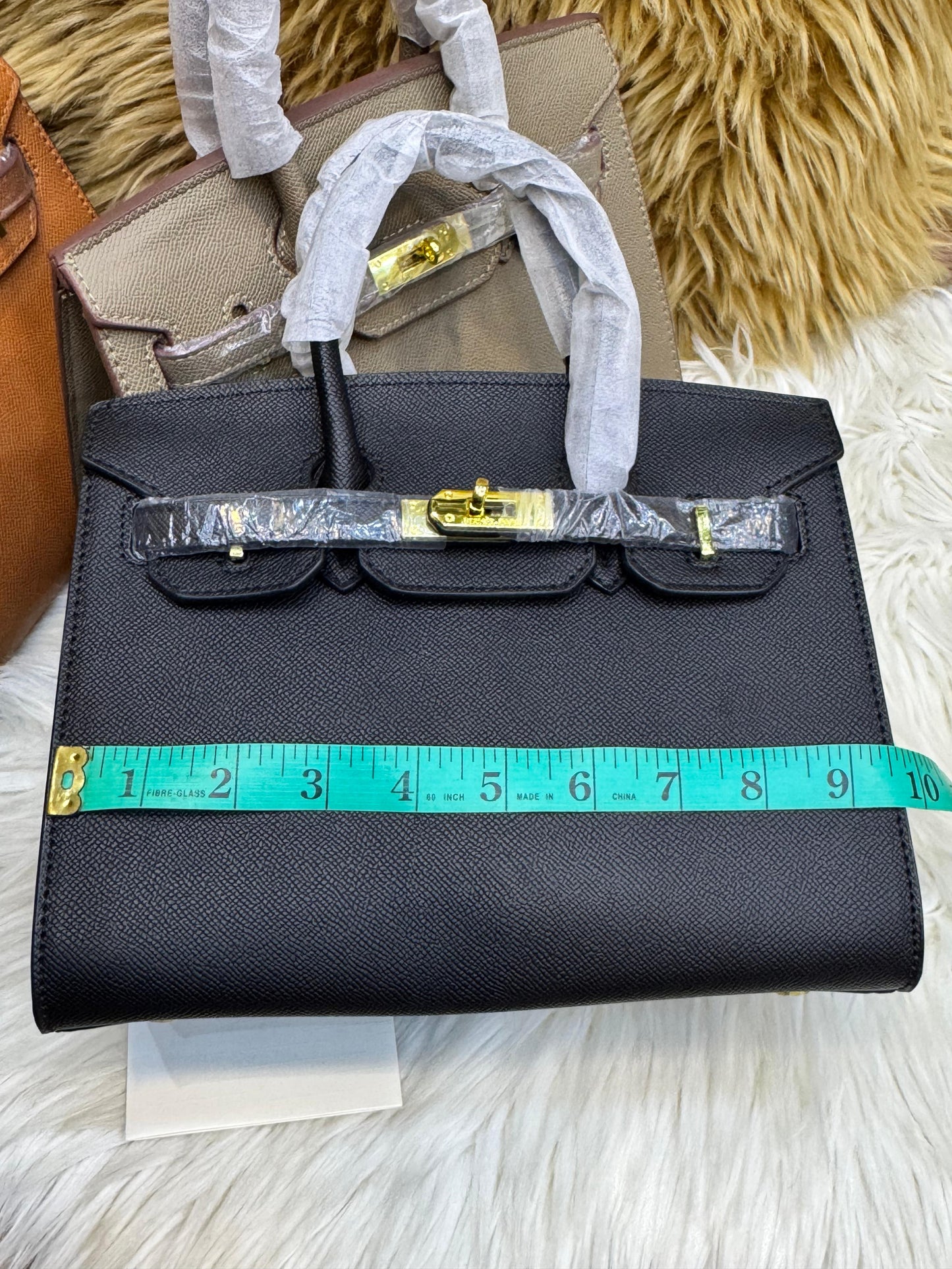 H-E-R-M-È-S Bleu Nuit Togo Birkin 25 – Women Bag | Gold Hardware (Grey)