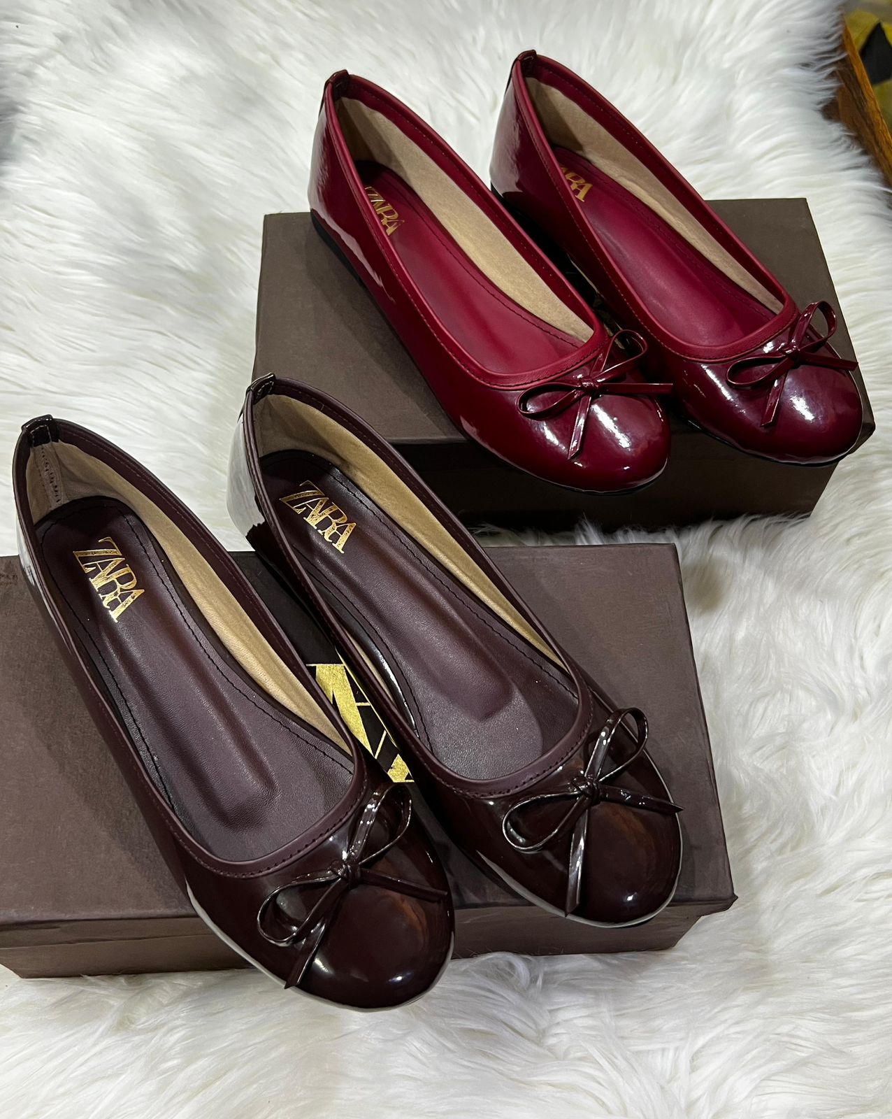 Z-A-R-A Inspired Tie Pumps – Elegant Women Footwear | (Red)