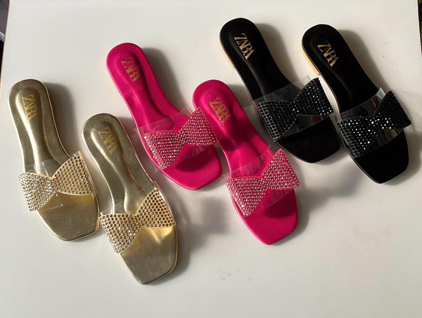 Z-A-R-A Inspired Flat Slippers – Elegant Everyday Women Footwear | (Pink)