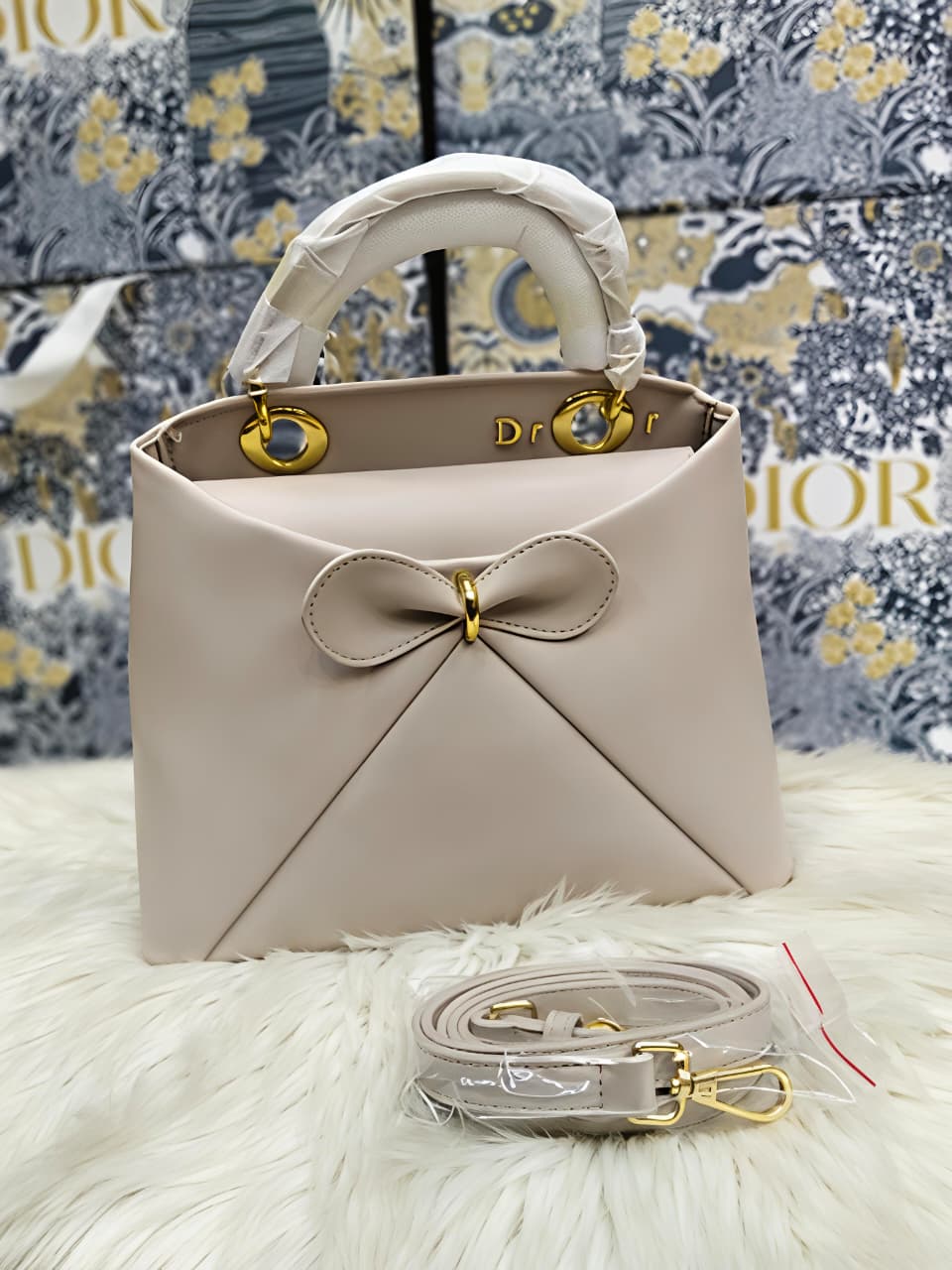 C-H-R-I-S-T-I-A-N D-I-O-R New-Era La Cigale Bag – Master Luxury Edition (Beige)