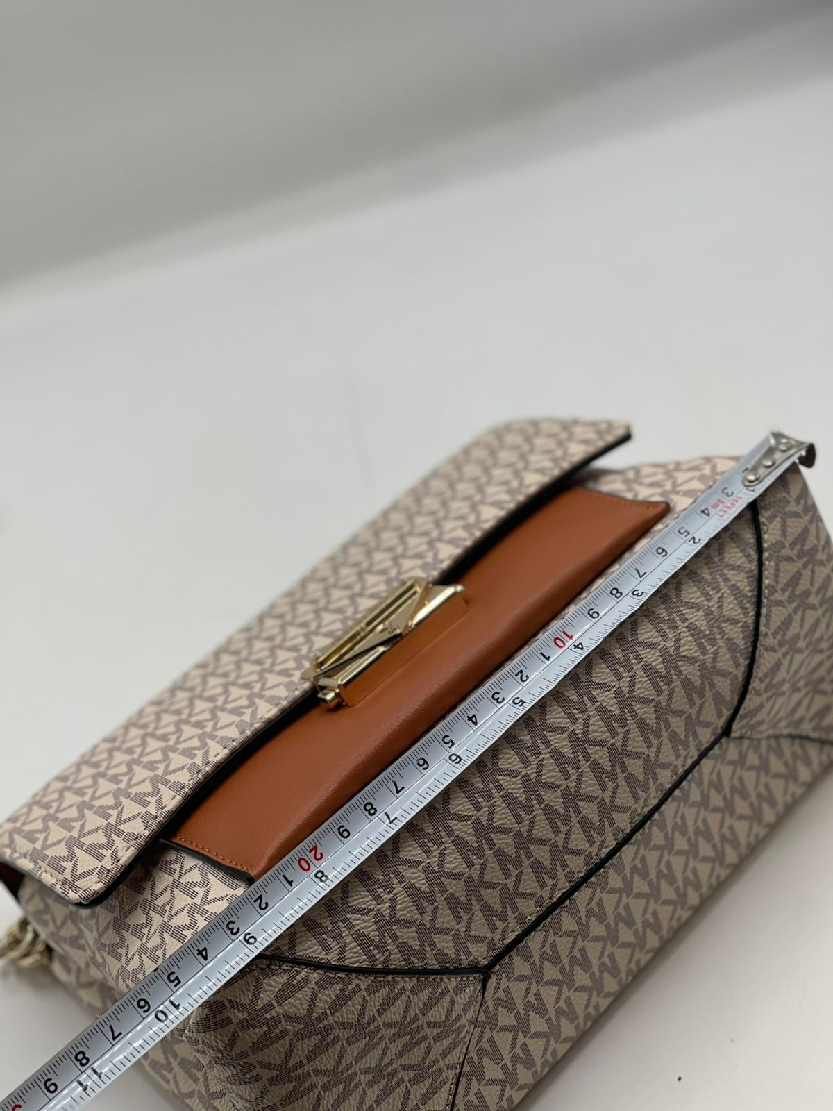 M-I-C-H-A-E-L K-O-R-S Cece Medium Logo Shoulder Women Bag – Signature Edition (Brown)