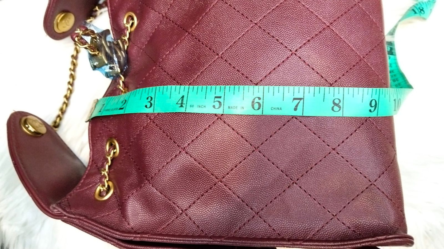 C-H-A-N-E-L 25 Hobo Women Bag – Effortless Chic Edition (Chocolate)