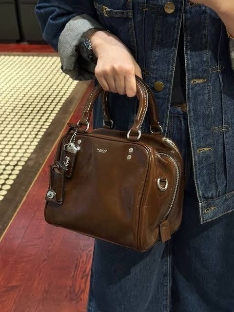 C-O-A-C-H Cube Rogue 20 – Premium Luxe Women Bag (Brown)