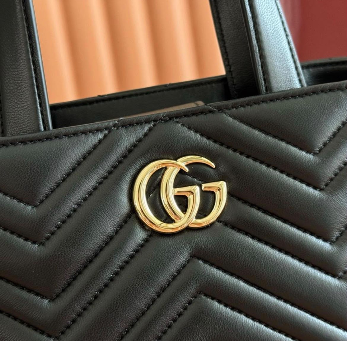 G-U-C-C-I GG Marmont Small Tote – Premium Quality Women Bag | Crossbody Style (Black)