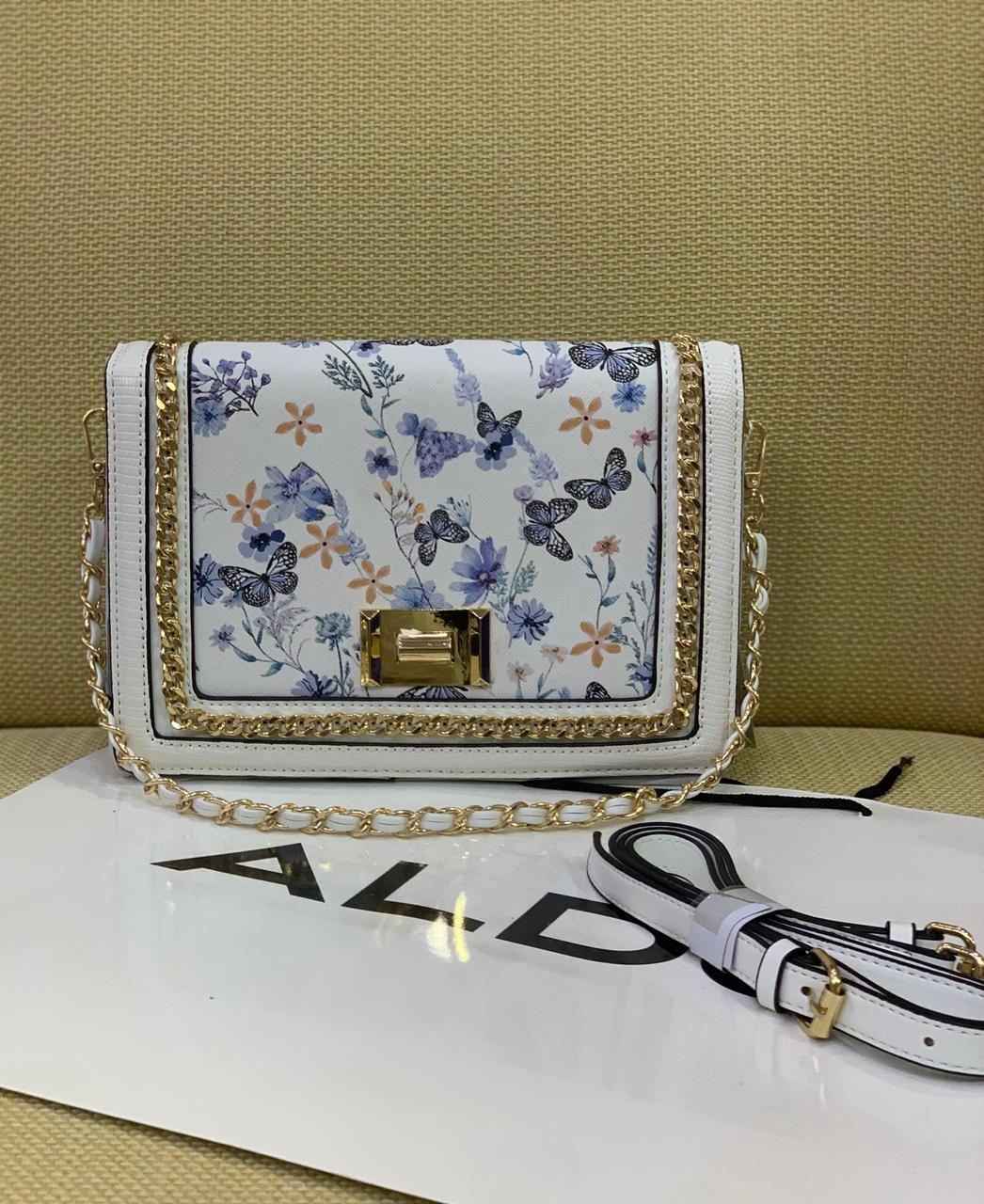 ALDO Crossbody Bag – Master Class | High Quality | White Design B