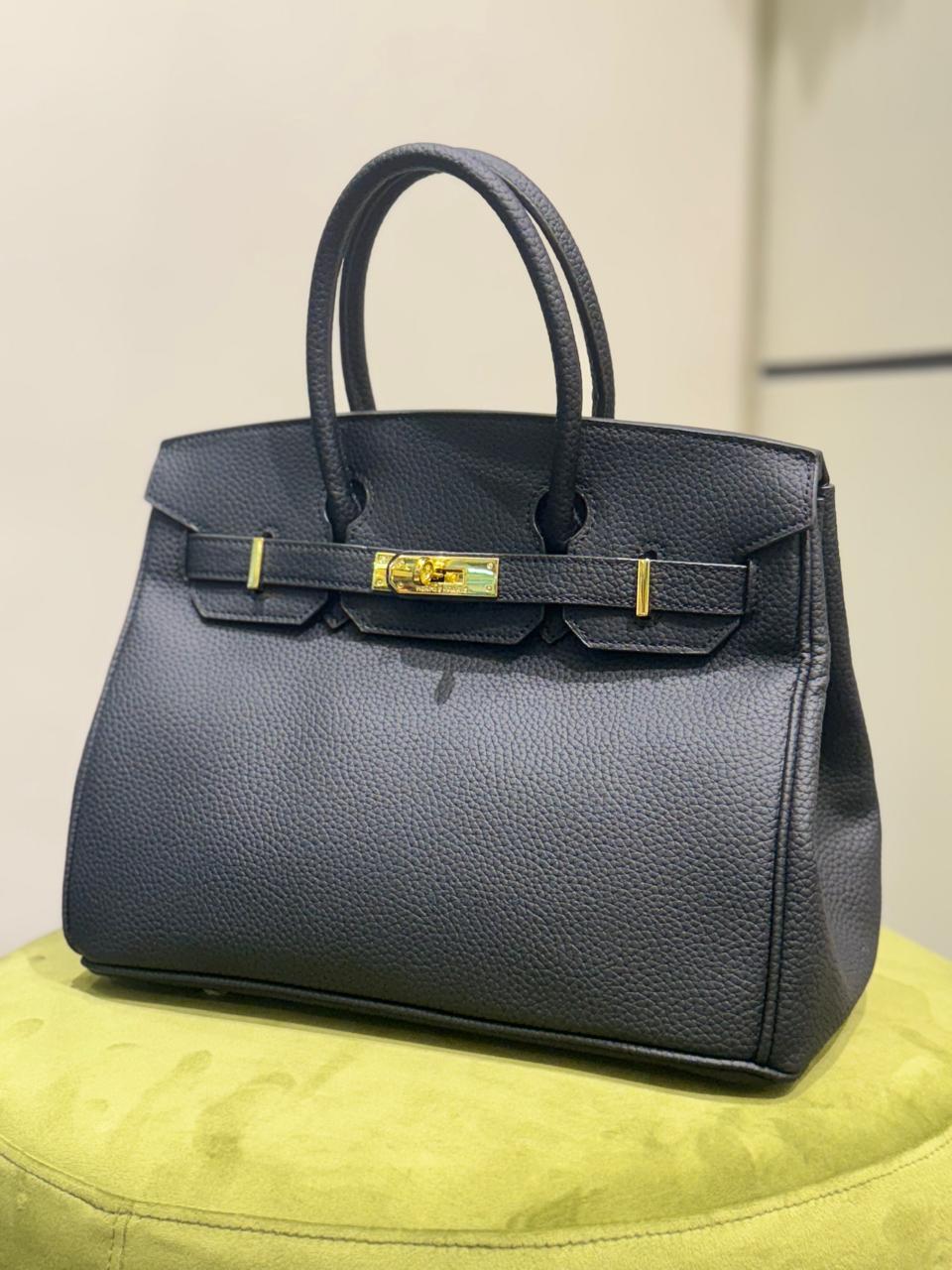 H-E-R-M-E-S B-I-R-K-I-N-S Luxury Structured Tote Women Bag – New Stock 2026 | (Black)