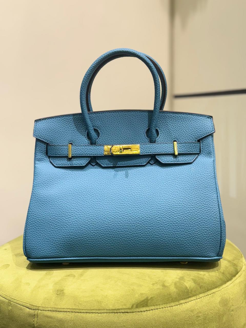 H-E-R-M-E-S B-I-R-K-I-N-S Luxury Structured Tote Women Bag – New Stock 2026 | (Blue)