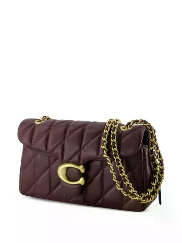 C-O-A-C-H Quilted Tabby 26 – Premium Quality Shoulder & Crossbody Women Bag (Maroon)