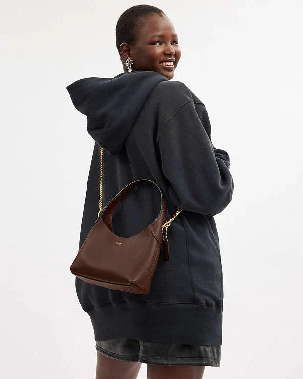 C-O-A-C-H Brooklyn Shoulder Bag 23 – Modern Luxe Women Bag (Brown)