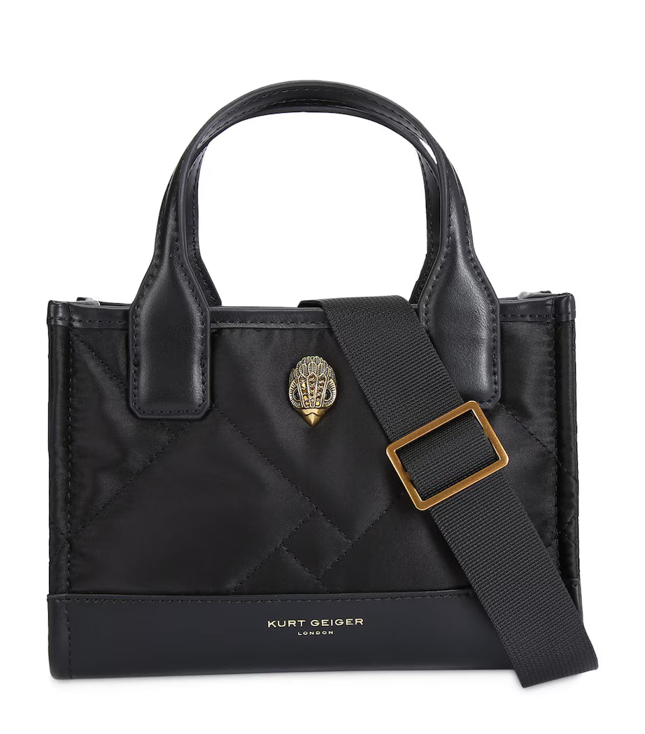 K-U-R-T G-E-I-G-E-R London Small Recycled Shopper Bag – Premium Women Bag (Black)