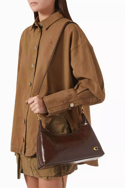 C-O-A-C-H Juliet Shoulder Bag – Everyday Luxe Women Bag (Brown)