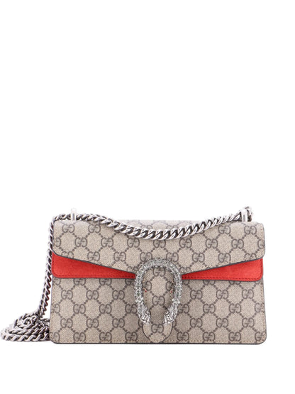 G-U-C-C-I Dionysus GG Supreme Mini Crossbody Bag – Signature Luxe Women Bag (Red))