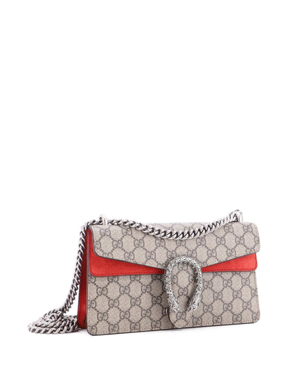 G-U-C-C-I Dionysus GG Supreme Mini Crossbody Bag – Signature Luxe Women Bag (Red))