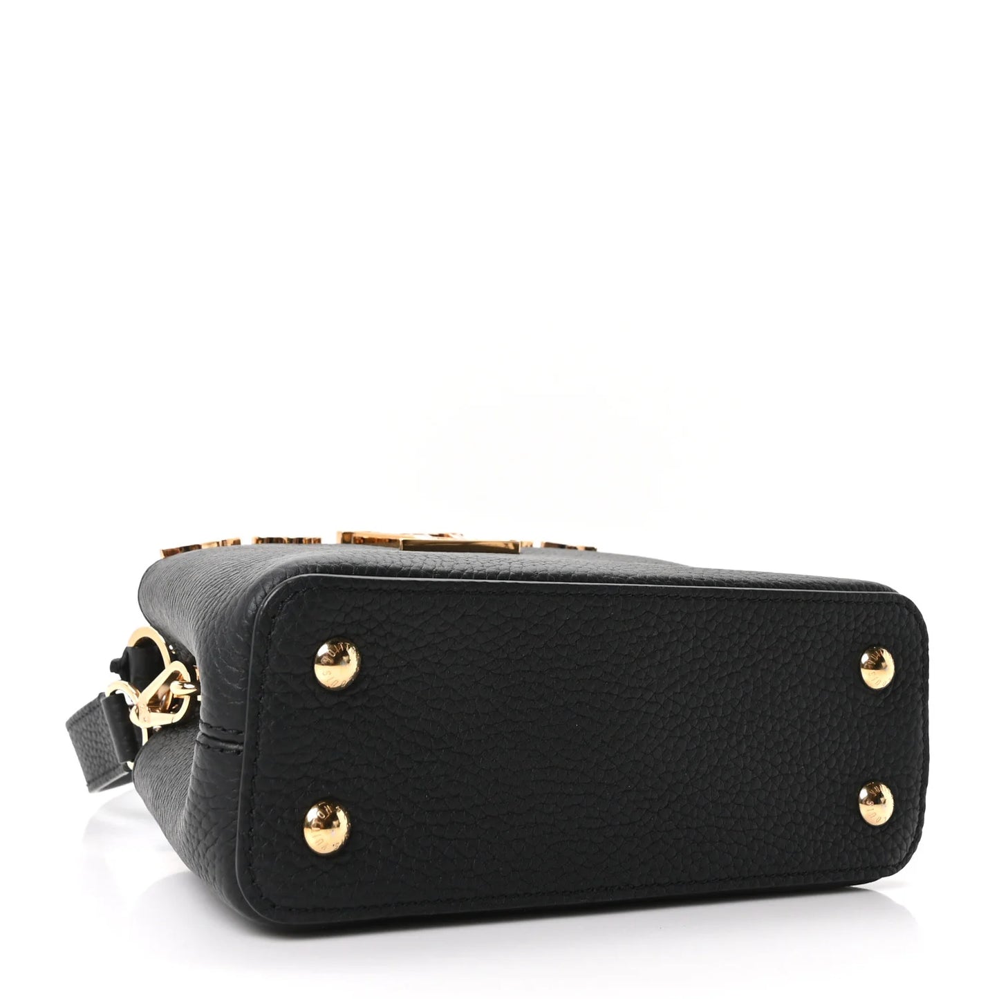 L-O-U-I-S V-U-I-T-T-O-N Capucines BB – Signature Luxe Women Bag (Black)