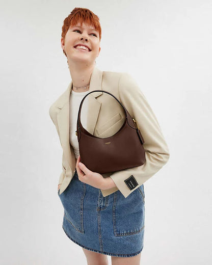 C-O-A-C-H Brooklyn Shoulder Bag 23 – Modern Luxe Women Bag (Brown)