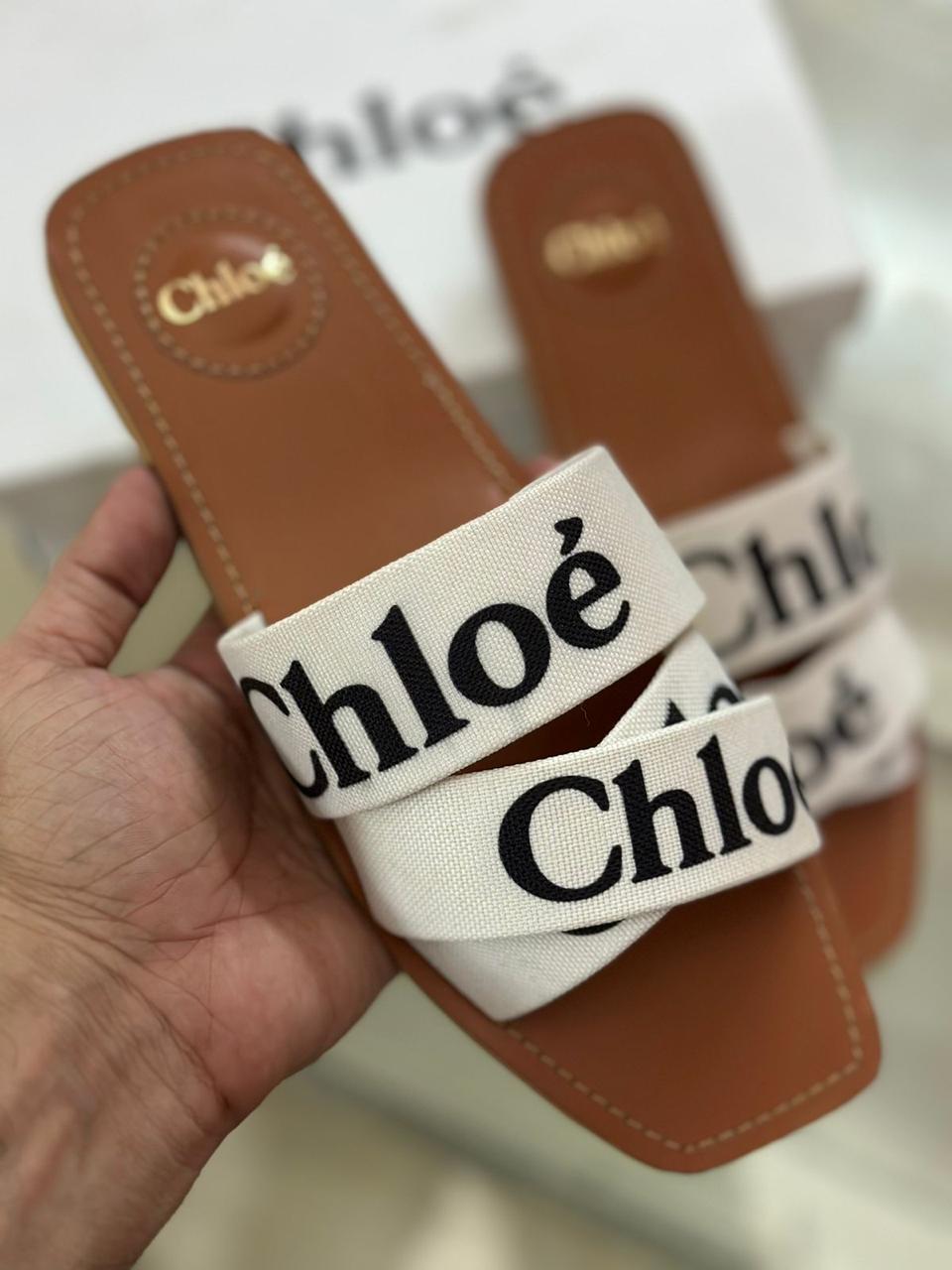 Chloé-Inspired Flats – Available in 3 Beautiful Colors (White)