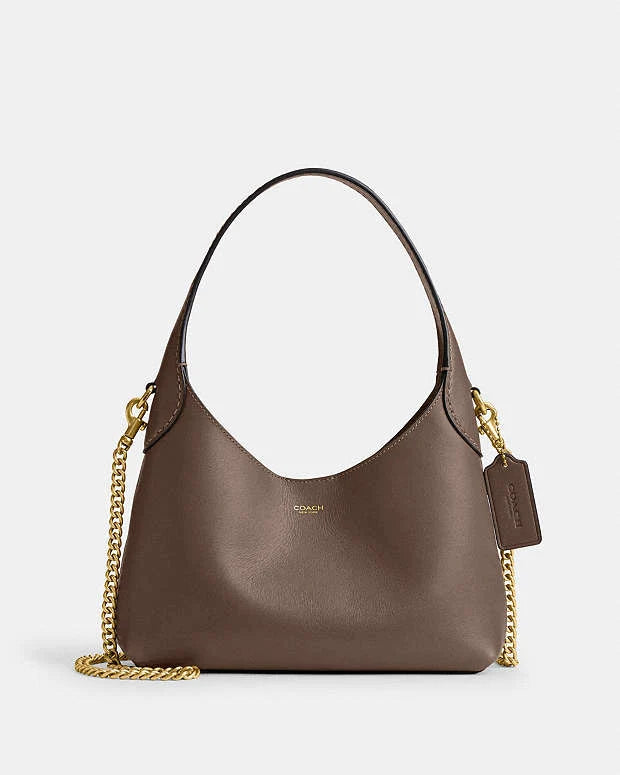 C-O-A-C-H Brooklyn Shoulder Bag 23 – Modern Luxe Women Bag (Brown-2)