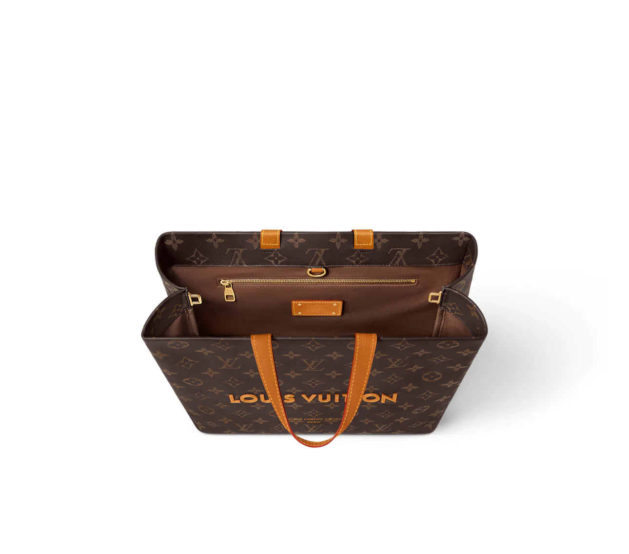 LOUIS VUITTON – Women Shopper Tote MM Bag Premium Quality (Brown)
