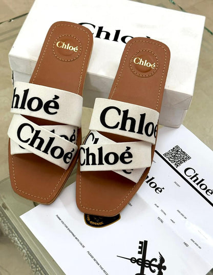 Chloé-Inspired Flats – Available in 3 Beautiful Colors (White)