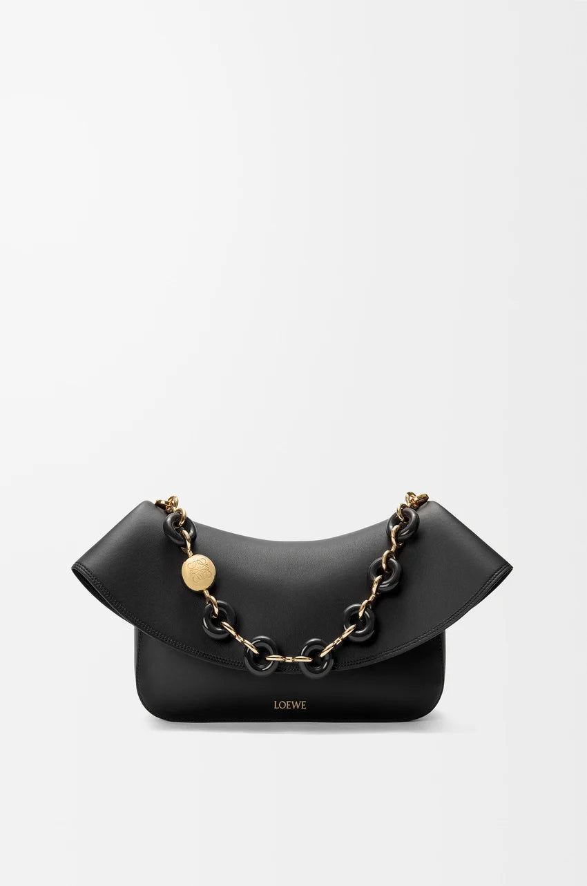 L-O-E-W-E Ola Medium Shoulder Women Bag – Modern Luxe Edition (Black)