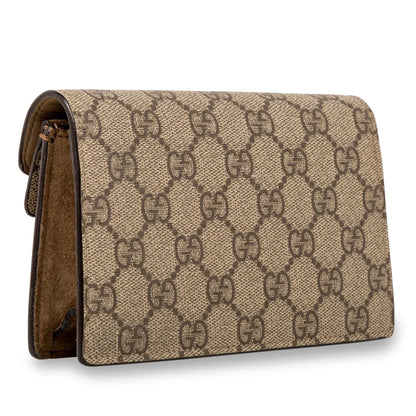 G-U-C-C-I Dionysus GG Supreme Mini Crossbody Bag – Signature Luxe Women Bag (Brown)