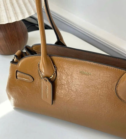 C-O-A-C-H Empire Carryall Women Bag – Vintage Luxe Edition (Honey Brown)