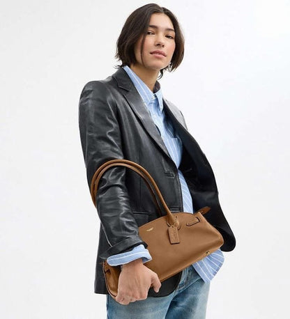 C-O-A-C-H Empire Carryall Women Bag – Vintage Luxe Edition (Honey Brown)