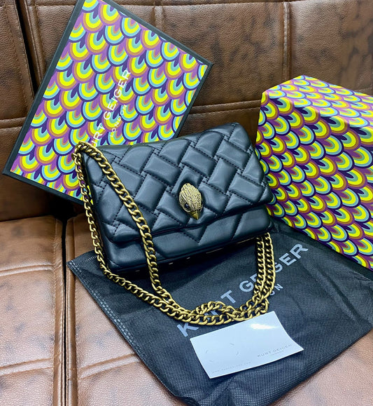 K-U-R-T G-E-I-G-E-R L-O-N-D-O-N SMALL KENSINGTON BAG – MASTER QUALITY WOMEN BAG | Black Design E