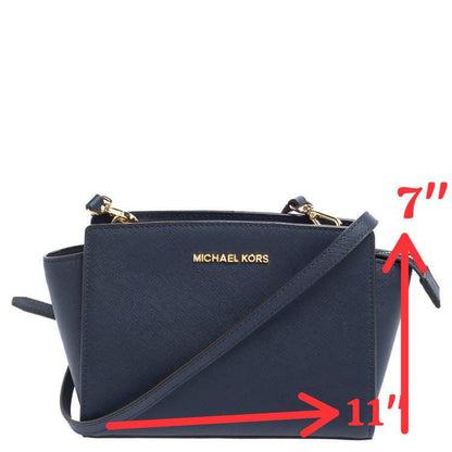 Michael Kors Premium Handbag for Women (Dark Blue)