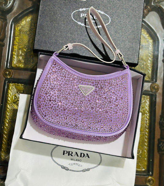 PARADA Shoulder Bag – Premium Quality with Branded Packaging (Purple/Pink)