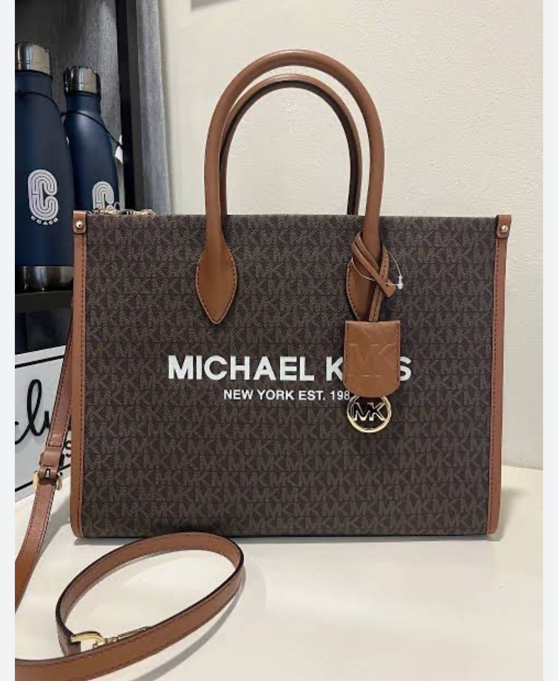 Michael Kors Women Bag – Premium Quality with Full Embossing (Brown)