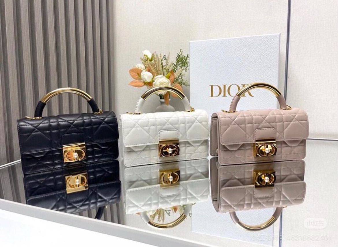 DIOR Mini Dior Ange Bag (pink)