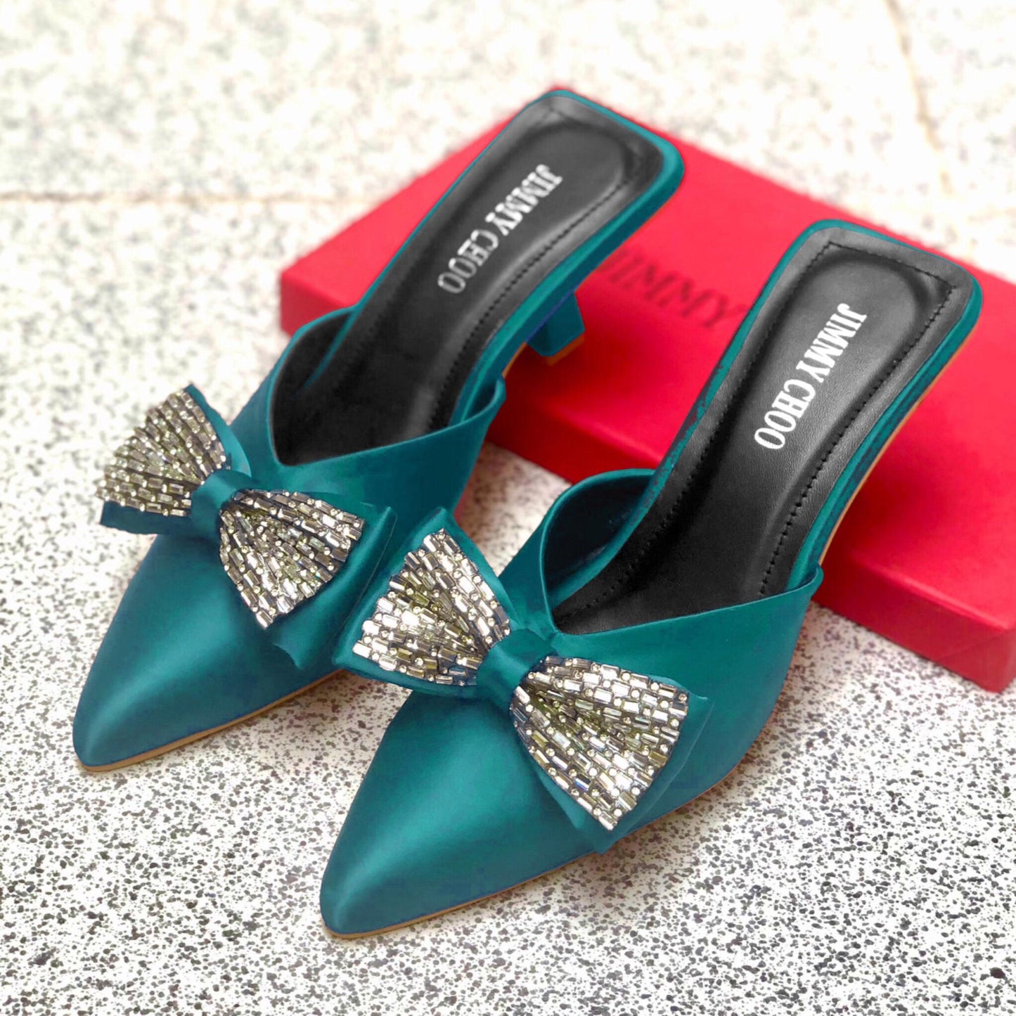 Re_Stock: Jimmy Choo Heels (green)
