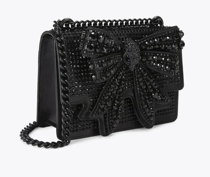 Kurt Geiger Shoreditch Women Bow Bag – Special Edition (Black)