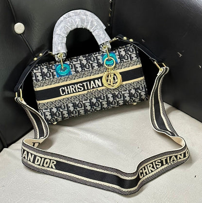 Christian Dior Embroidered Purse – Premium Women Bag (Black)
