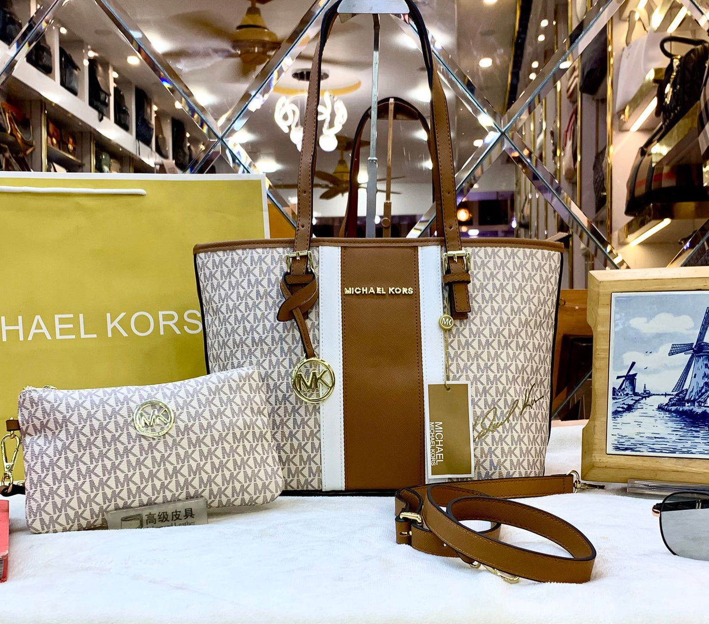 MICHAEL KORS Women Bag – High Copy (brown 1)