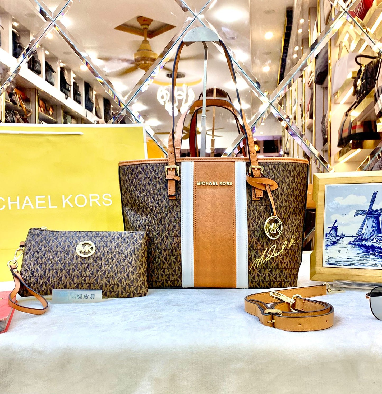MICHAEL KORS Women Bag – High Copy (brown 2)