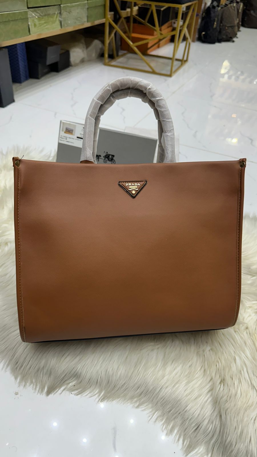 Prada Tote Bag (brown)