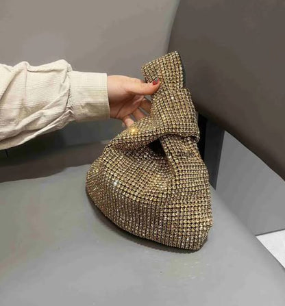 UNIQUE POTLI HAND BAGS (Gold)