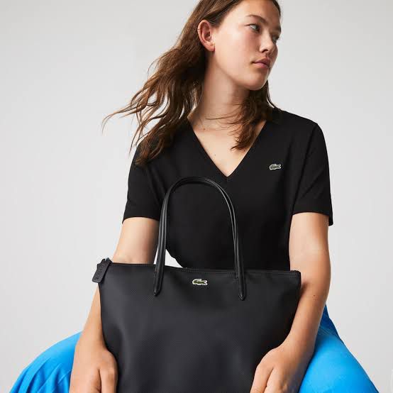LACOSTE Tote Bag – Premium Women Bag (Black)